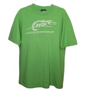🌵JR NATION Lime Green T-Shirt Sz L